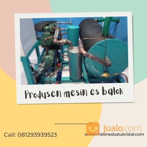 TERLARIS, CALL: 0812-9393-9523, Perakitan Mesin Pembuat Es Balok 8 Ton Di Batam