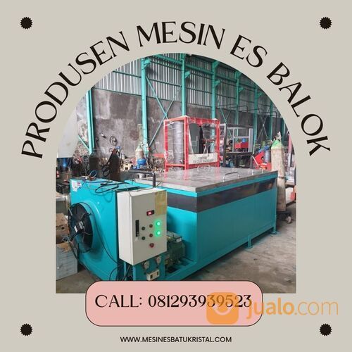 TERLARIS, CALL: 0812-9393-9523, Perakitan Mesin Pembuat Es Balok 8 Ton Di Batam