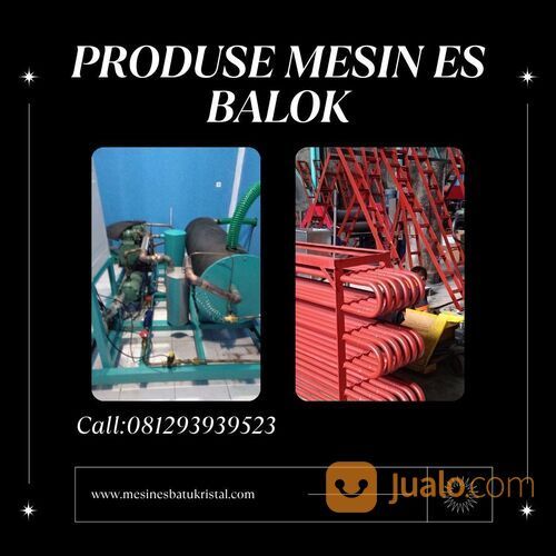 TERLARIS, CALL: 0812-9393-9523, Perakitan Mesin Pembuat Es Balok 8 Ton Di Batam