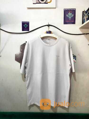 Kaos Balenciaga Putih Polos Small Logo