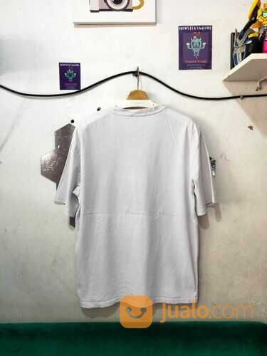 Kaos Balenciaga Putih Polos Small Logo