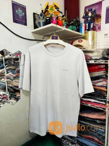 Kaos Balenciaga Putih Polos Small Logo