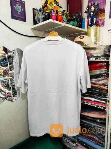Kaos Balenciaga Putih Polos Small Logo