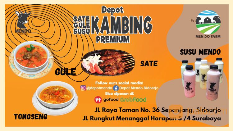 WA : 0812-3124-3358 Sate Gule Kambing Depot Mendo Surabaya