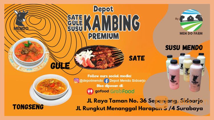 WA : 0812-3124-3358 Sate Kambing & Gule Depot Mendo Surabaya