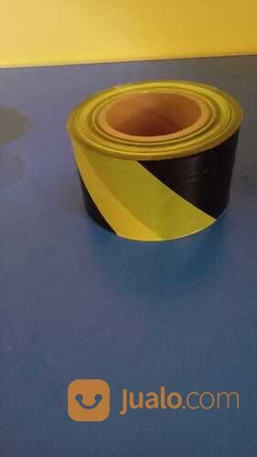 Barricade Tape/Safety Line/Police Line 3" x 300 m Kuning Hitam