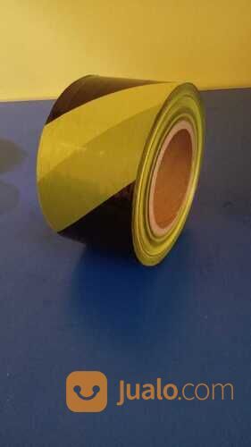Barricade Tape/Safety Line/Police Line 3" x 300 m Kuning Hitam