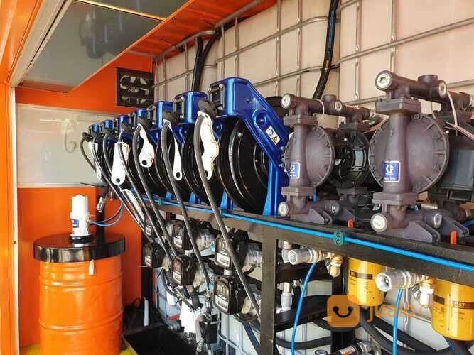 LUBE CONTAINER/KONTAINER SERVICE 20 FEET BRAND NEW MURAH MILIK PRIBADI/PERUSAHAAN