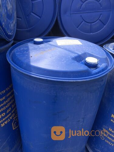 Tong drum plastik biru tebal bekas