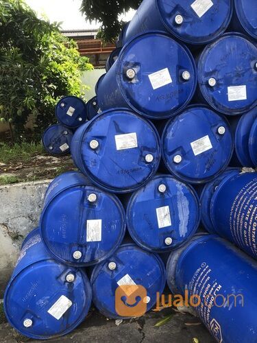 Tong drum plastik biru tebal bekas