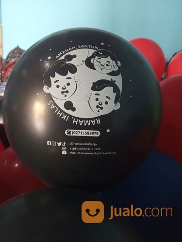 Balon sablon / Balon print Serang murah & terbaik | 082220645415