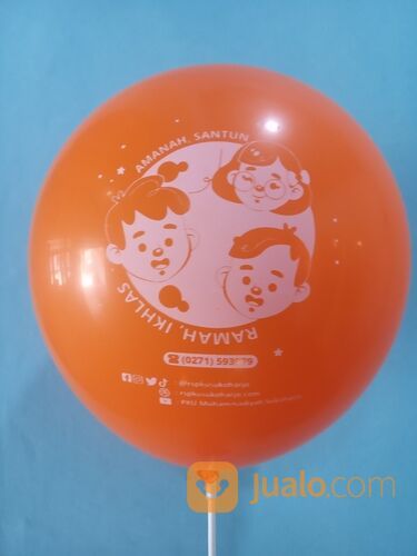 Balon sablon / Balon print Serang murah & terbaik | 082220645415