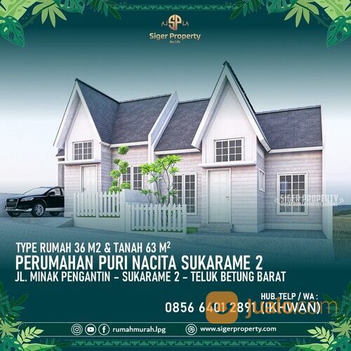 Subsidi Rumah di Kota Bandar Lampung Termurah