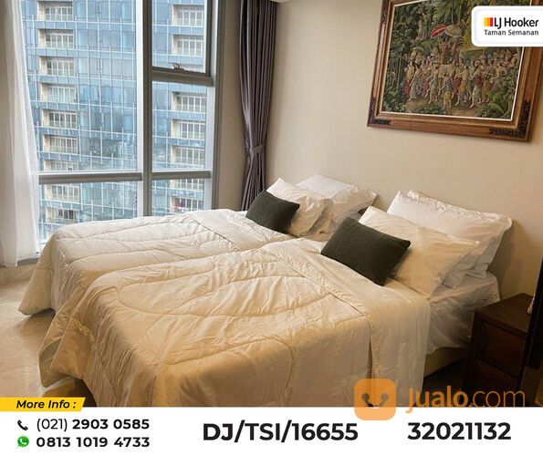 (TSI/16655) Apartemen Ascott, Setiabudi, 115 m², Lt. 43
