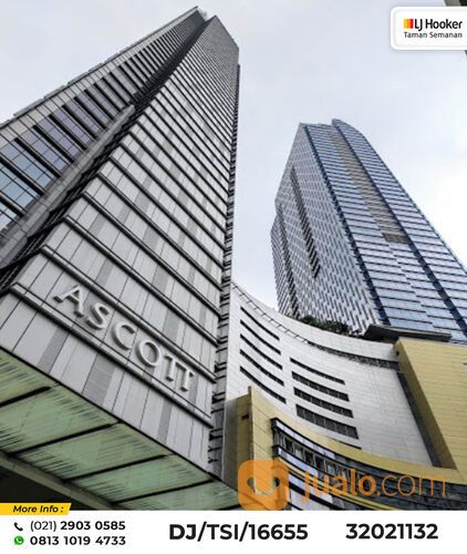 (TSI/16655) Apartemen Ascott, Setiabudi, 115 m², Lt. 43
