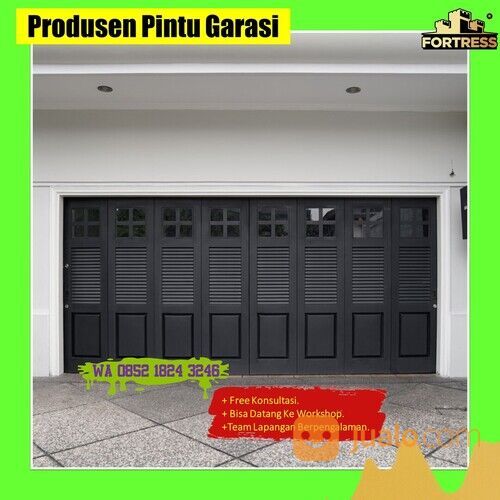 Wa 0852 1824 3246 Bengkel Las Pintu Garasi Besi Geser Fortress Untuk Apartment Di Singkawang