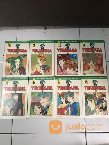 Buku komik manga: YOKOHAMA (lengkap 8 buku tamat), karya WAKI YAMATO, 1990an