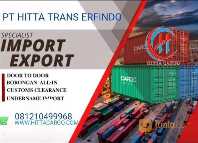Jasa pengiriman barang Cargo viat Laut Thailand ke Indonesia