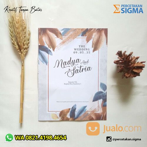 0821-4198-4654 Cetak Undangan Nikah Ponorogo