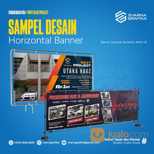 Jasa Desain Grafis Banner Spanduk Harga Ekonomis