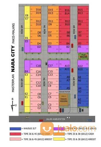 Rumah Murah Syariah Nara City Pakis Kota Malang