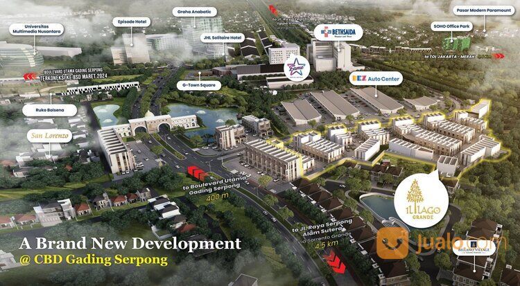 Ruko Illago Grande Terbaru di Gading Serpong