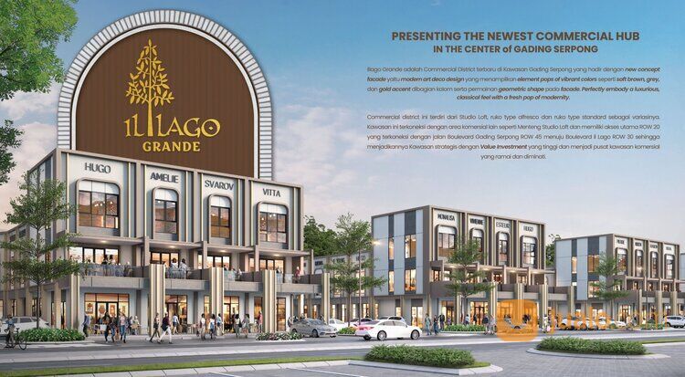 Ruko Il Lago Grande Free IPKL 12 Bulan Gading Serpong