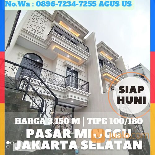 Rumah American Style Pasar Minggu Jakarta Selatan