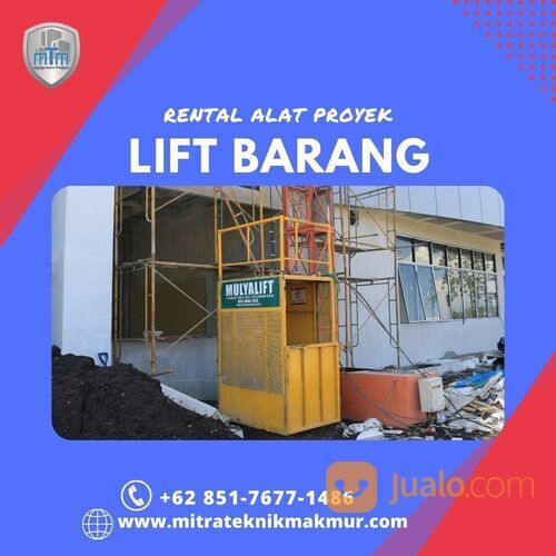 Sewa Lift Barang Lift Material Proyek Kota Batu +62 851-7677-1486
