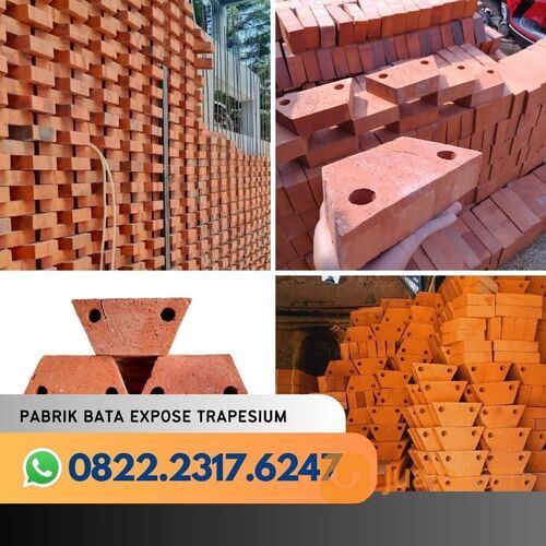 GRATIS ONGKIR ! WA 0822-2317-6247, Supplier Bata Trapesium Banyuwangi