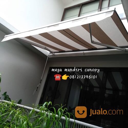 Kanopi gulung, awning gulung, canopy lipat