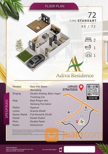 Adiva Residence Setu Bekasi