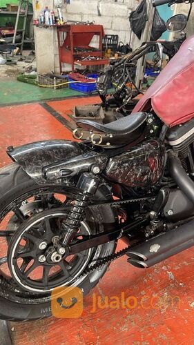 Harley davidson sportster 48 full modif carbon forged termurah
