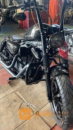 Harley davidson sportster 48 full modif carbon forged termurah