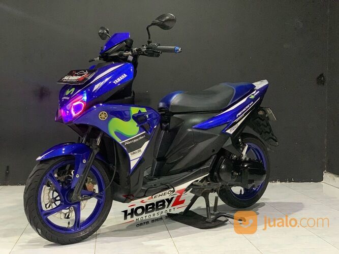 Yamaha aerox 125 movistar 2016 modif, TT ninja, r15,vario, nmax, scoopy