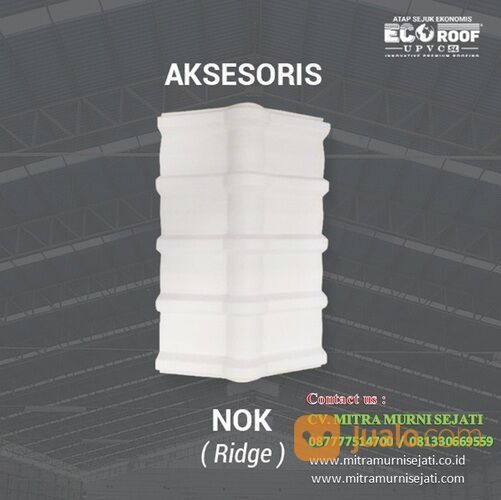 Atap Ecoroof Double Layer warna putih panjang 4 meter | Kota Surabaya Jawa Timur