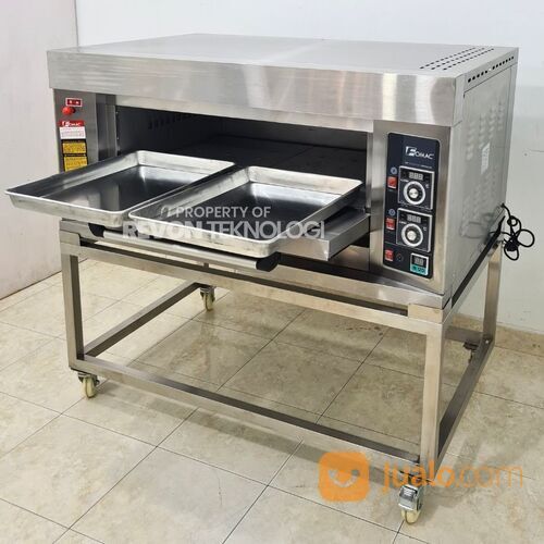 Oven Gas Deck 2 Loyang Otomatis Pemanggang Roti Dapur Bakery Spesialis Di Padang