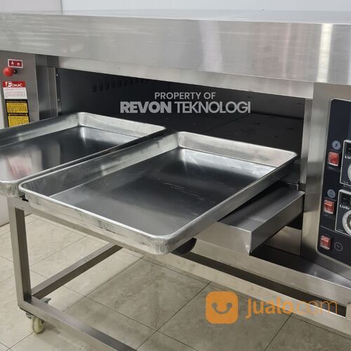 Oven Gas Deck 2 Loyang Otomatis Pemanggang Roti Dapur Bakery Spesialis Di Padang