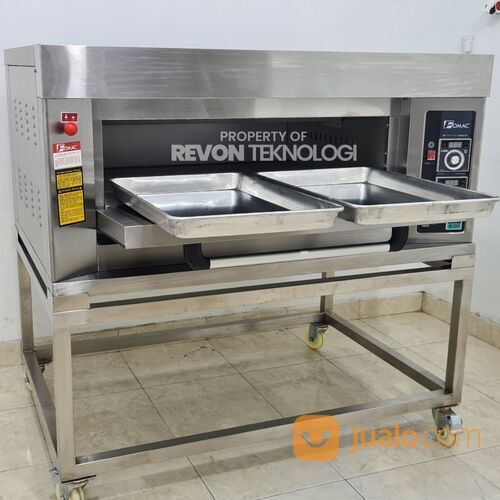 Oven Gas Deck 2 Loyang Otomatis Pemanggang Roti Dapur Bakery Spesialis Di Padang