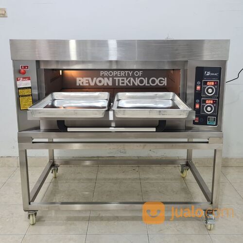 Oven Gas Deck 2 Loyang Otomatis Pemanggang Roti Dapur Bakery Spesialis Di Padang