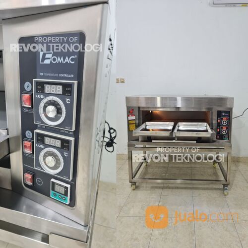 Oven Gas Deck 2 Loyang Otomatis Pemanggang Roti Dapur Bakery Spesialis Di Padang