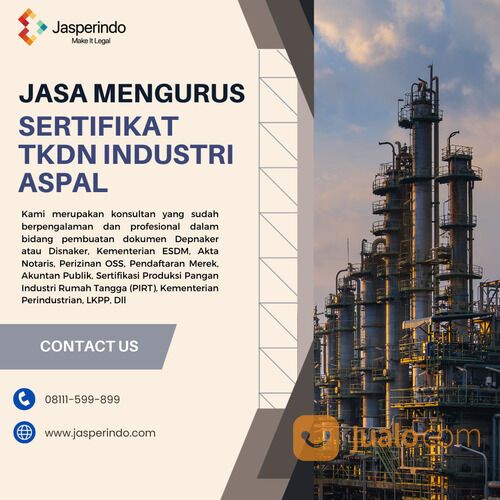 SERTIFIKAT TKDN INDUSTRI ASPAL