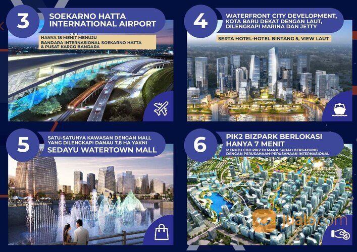 Pergudangan BizPark PIK 2 Lokasi Strategis