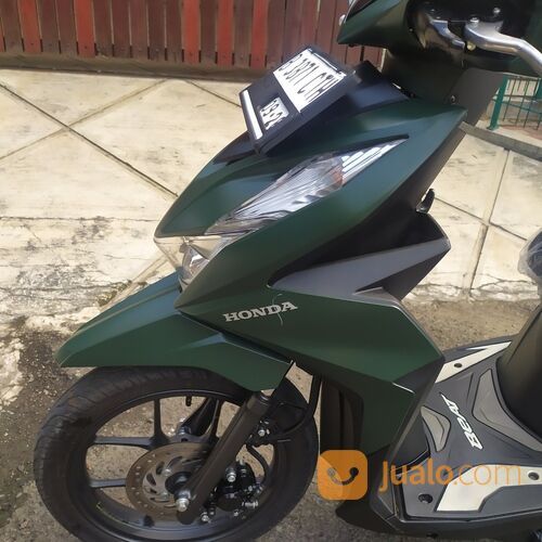 Honda beat deluxe 2023 bulan 9 like new low km plat tangerang