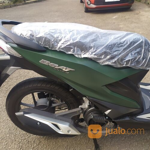 Honda beat deluxe 2023 bulan 9 like new low km plat tangerang