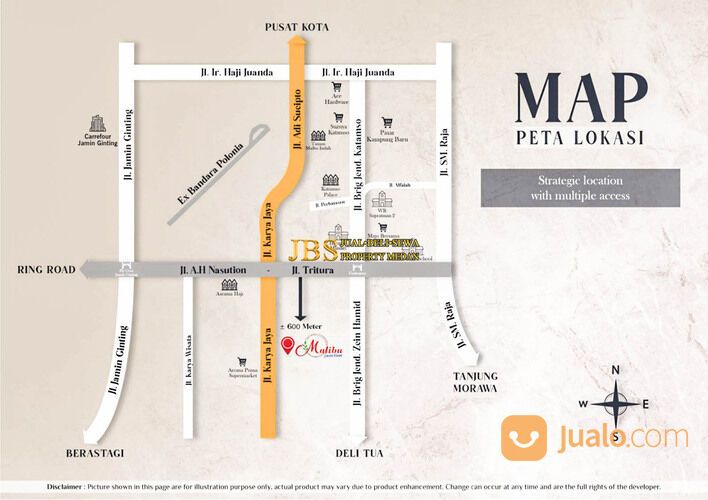 LAUNCHING KOMPLEK MALIBU JUNCTION "QUALITY LIVING STARTS HERE" Jalan KARYA JAYA