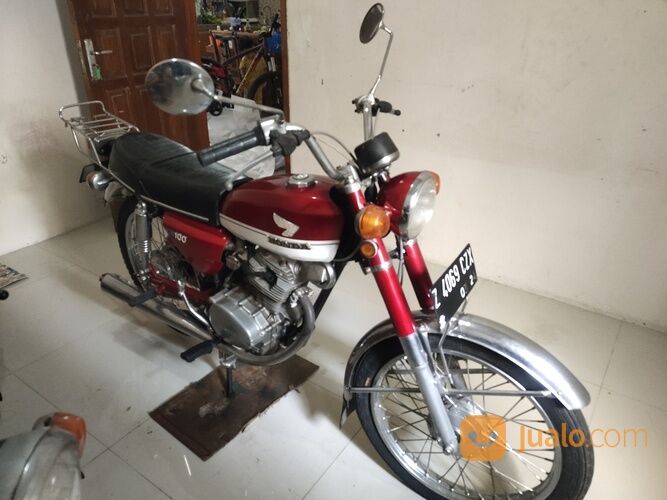 Motor second Honda CB 100 thn'76 Original, mulus.