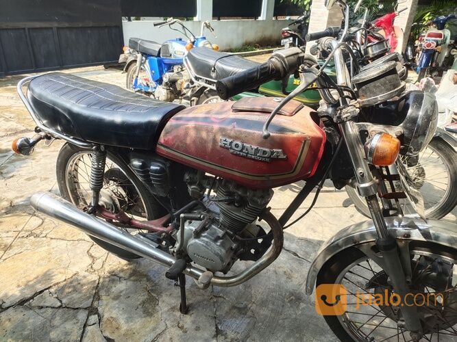 Motor Honda GL second tahun 79.