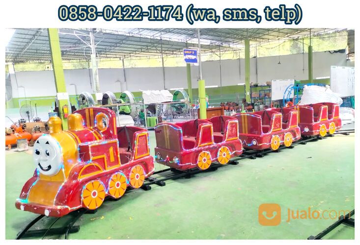 paket mainan odong odong kereta lantai thomas baru new promo