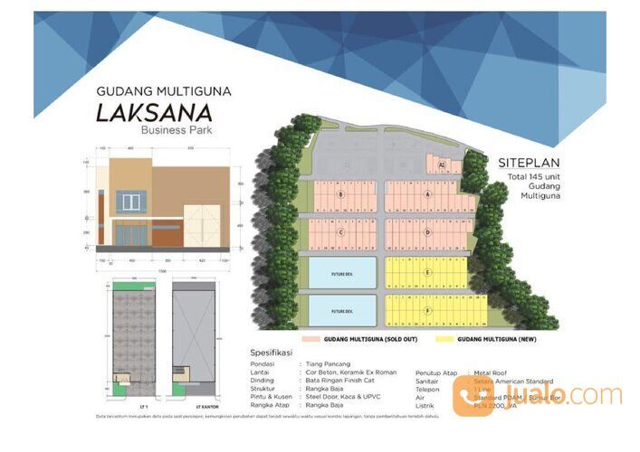 Gudang Industri Laksana Business Park Tangerang